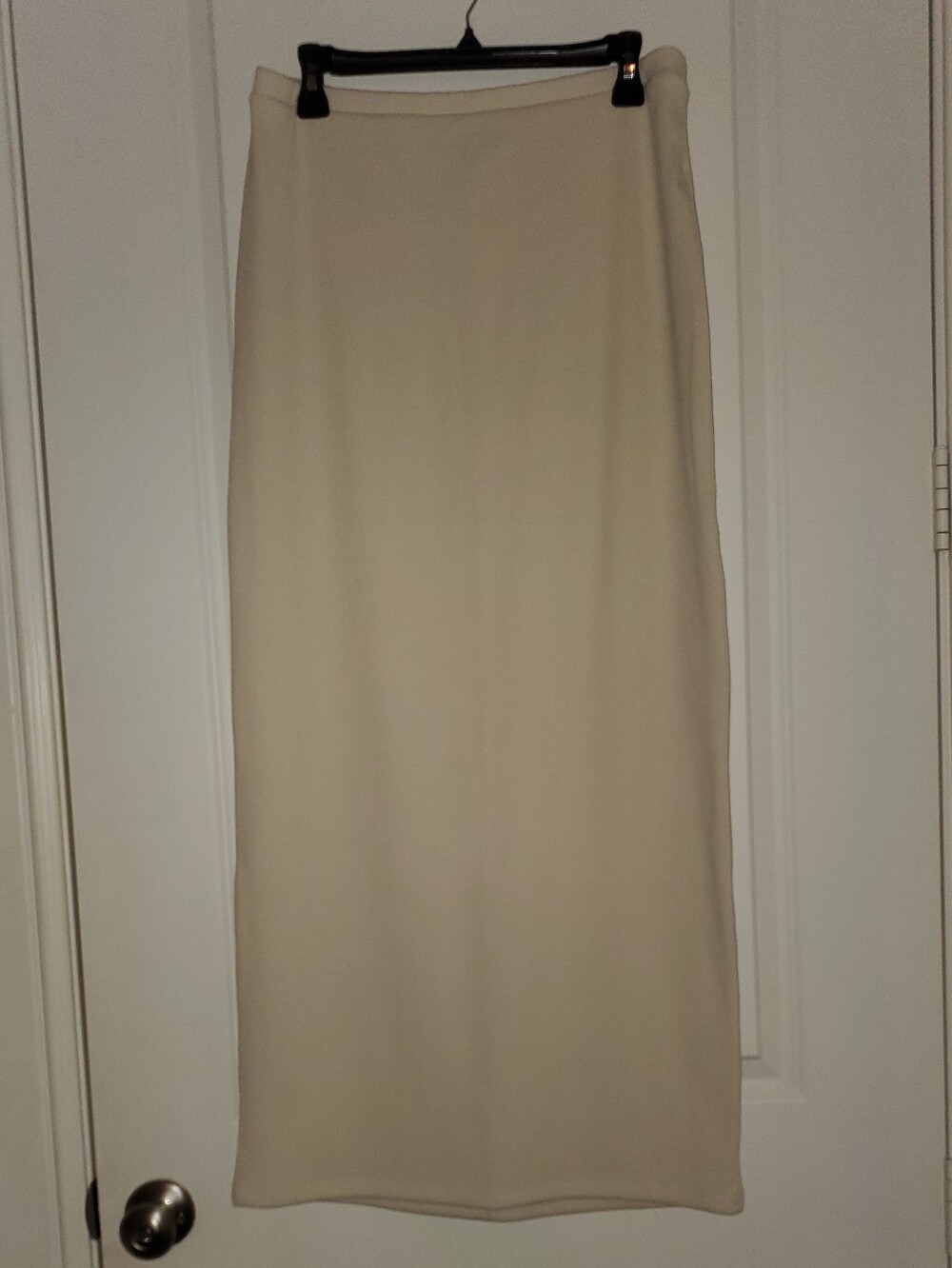 a new day Cream Maxi Straight Skirt,  Medium